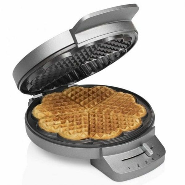 Waffle Maker Princess Princess 132380 Black Silver Steel 1200 W Sale