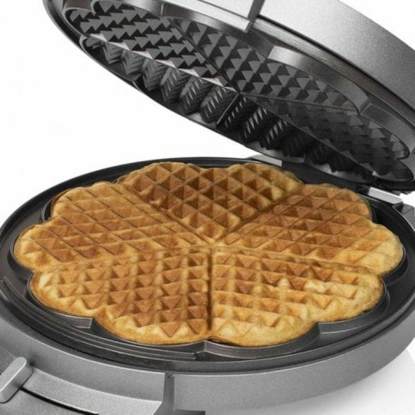 Waffle Maker Princess Princess 132380 Black Silver Steel 1200 W Sale