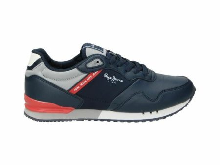 Sports Shoes for Kids Pepe Jeans London Bright Dark blue Discount