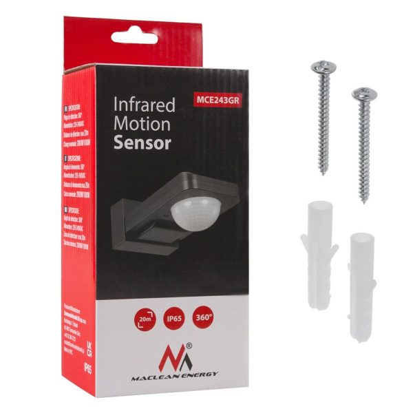 Smart Sensor for Doors and Windows MacLean MCE243 GR Cheap