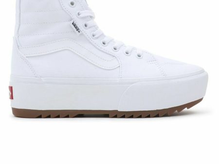 Women’s Casual Trainers Vans Filmore Hi Tapered Platform White Online now