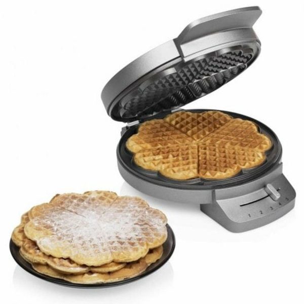 Waffle Maker Princess Princess 132380 Black Silver Steel 1200 W Sale