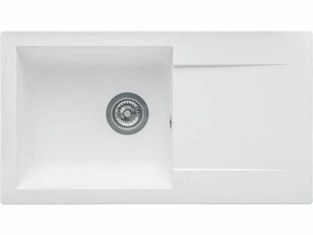 Sink Stradour White 1 Piece For Cheap