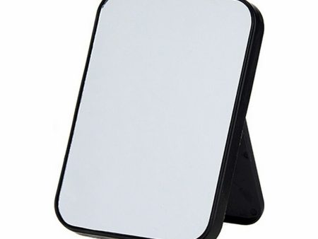 Mirror with Mounting Bracket White Black polypropylene 1,7 x 20 x 14 cm (12 Units) Hot on Sale