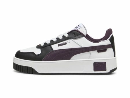 Women s casual trainers Puma Carina Street White Navy Blue For Sale