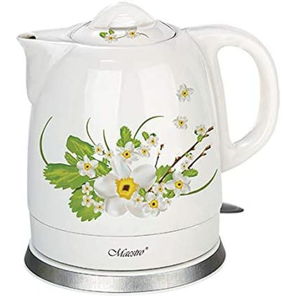 Water Kettle and Electric Teakettle Feel Maestro MR-066 green White Green Ceramic 1200 W 1,5 L Online Hot Sale