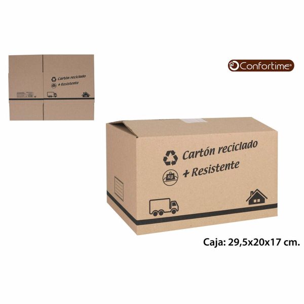 Multi-use Box Confortime Cardboard (29,5 x 20 x 17 cm) For Discount