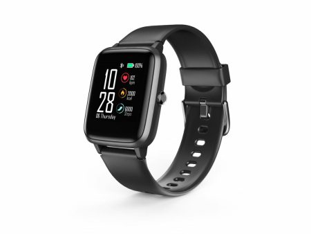 Smartwatch Hama 00178606 Black Black Grey 1,3  Cheap