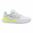 Women s casual trainers Joma Sport Spin 2402 White Green Discount