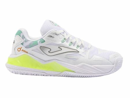 Women s casual trainers Joma Sport Spin 2402 White Green Discount