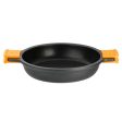 Casserole BRA A270545 Black Black Orange Metal Aluminium (45 cm) Sale