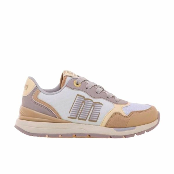 Casual Trainers Mustang Compact White Light brown Supply