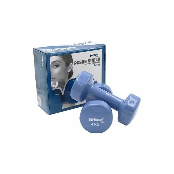 Dumbbells Softee 24401.028 Blue 4 Kg Online now