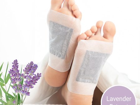 Detox Foot Patches Lavender InnovaGoods 10Units on Sale