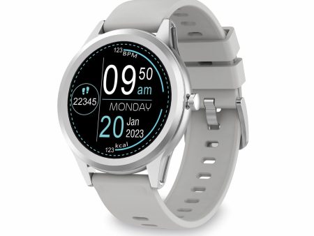 Smartwatch KSIX Globe Silver For Discount