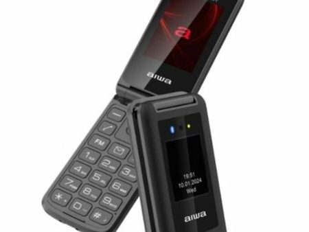 Mobile telephone for older adults Aiwa FP-30-4G BK For Sale