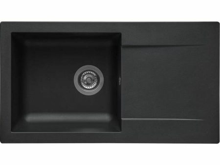 Sink Stradour 78 x 43,5 cm Matte back Black Cheap