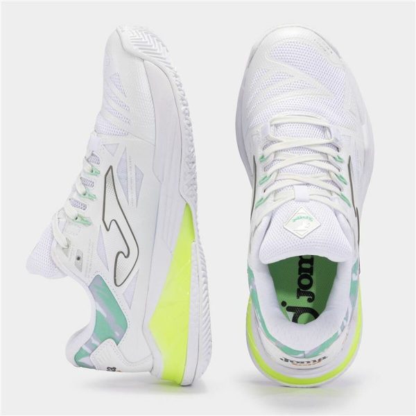 Women s casual trainers Joma Sport Spin 2402 White Green Discount