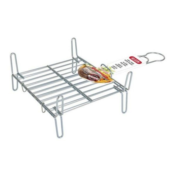 Grill Bbq Algon Double Steel For Discount