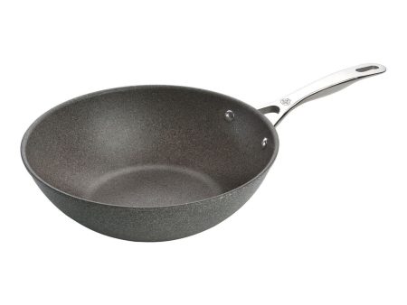 Wok Pan Ballarini 75002-815-0 Anthracite Stainless steel Aluminium Ø 30 cm (1 Unit) Cheap