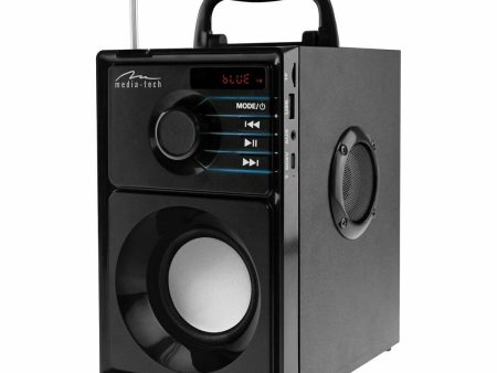 Portable Bluetooth Speakers Media Tech MT3179 Black 15 W Online Sale