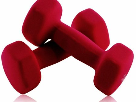 Dumbbells Joluvi 236464099 2,5 kg Red 2 Units Online Sale