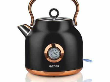 Water Kettle and Electric Teakettle Haeger EK-22B.024A Black Stainless steel 2200 W 1,7 L Cheap