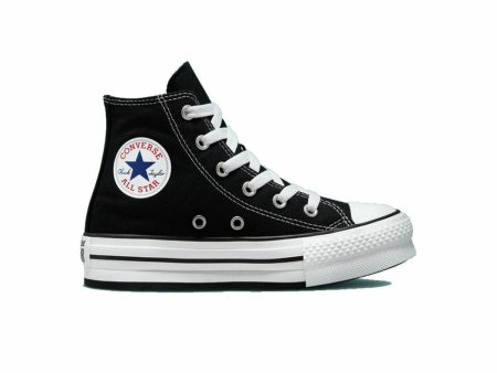 Sports Shoes for Kids Converse Chuck Taylor All Star Lift Platform Black Sale