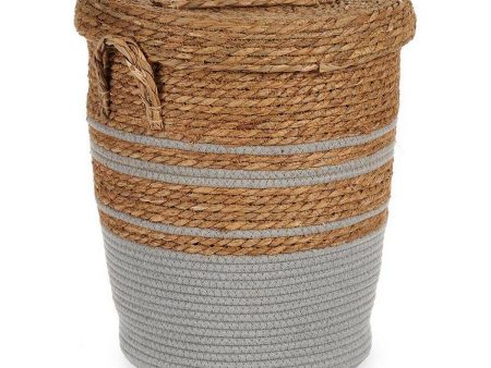 Basket Brown Grey 36 x 43 x 36 cm (36 x 43 x 36 cm) on Sale