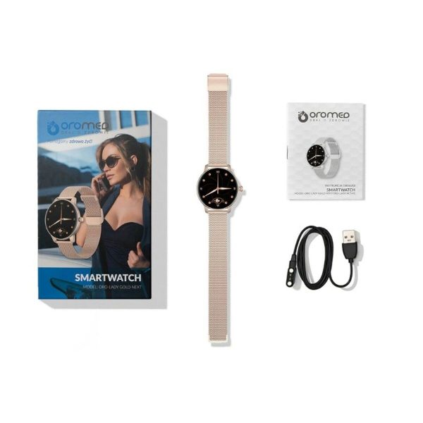 Smartwatch Oromed LADY GOLD NEXT Golden Yes 1,09  on Sale