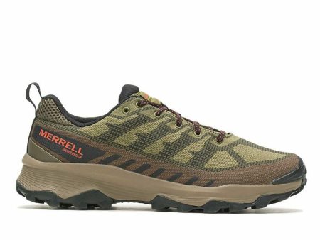 Walking Shoes for Men Merrell Speed Eco Wp Beige Hot on Sale