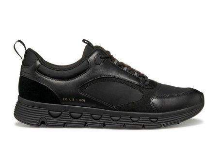 Women s casual trainers Geox Spherica Ecub-4 A Black Discount