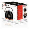 Water Kettle and Electric Teakettle Haeger EK-22B.024A Black Stainless steel 2200 W 1,7 L Cheap