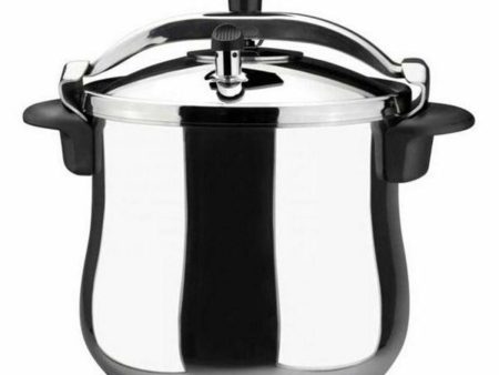 Pressure cooker Magefesa 01OPSTABO10 10 L Stainless steel 10 L Stainless steel 18 10 For Discount