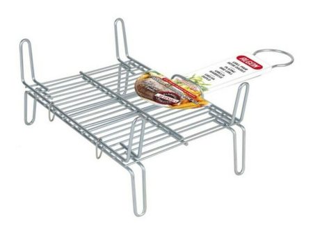 Grill Bbq Algon Double Steel For Discount