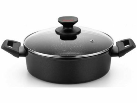 Casserole Monix TITAN ROCK Ø 20 cm Black Toughened aluminium For Discount