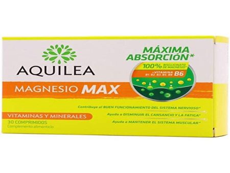 Food Supplement Aquilea Magnesio Max 30 Units Supply