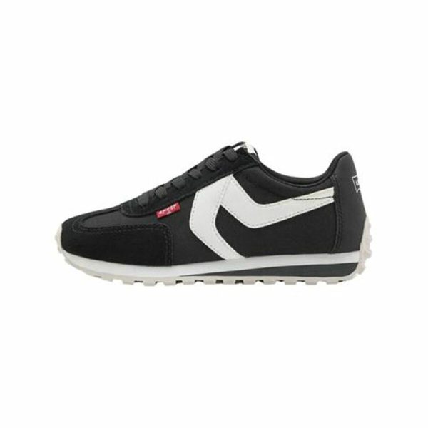 Women s casual trainers Levi s Stryder Red Tab S Black Online now