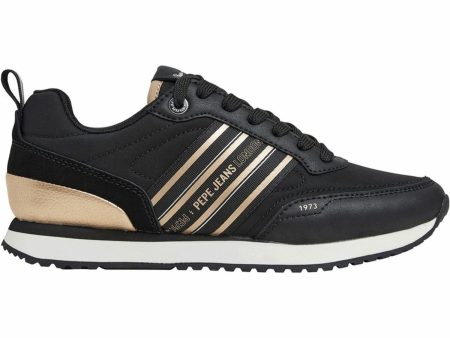 Women s casual trainers Pepe Jeans Dublin City Black Fashion