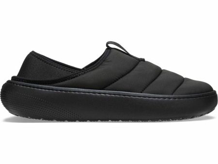 Women s casual trainers Crocs Classic Puff Moc Black Online Hot Sale