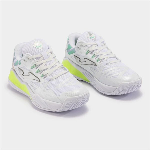 Women s casual trainers Joma Sport Spin 2402 White Green Discount