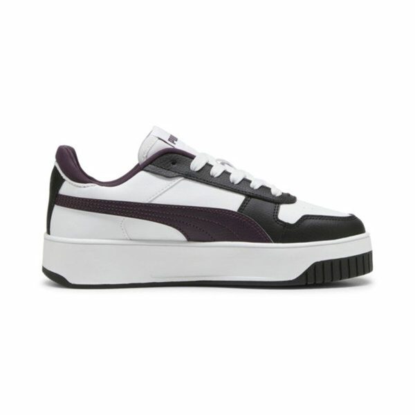 Women s casual trainers Puma Carina Street White Navy Blue For Sale